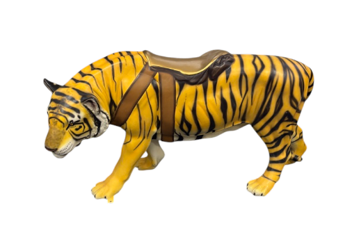 Carousel Tiger Realistic Color