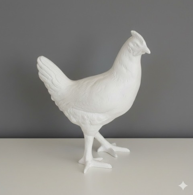 Chicken Or Hen Walking 17