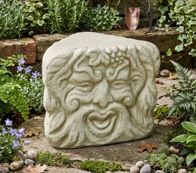 Three Green Man Planter