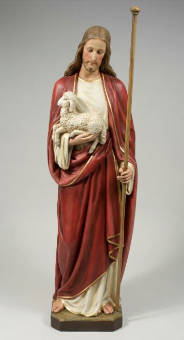 Jesus With Lamb 60""H