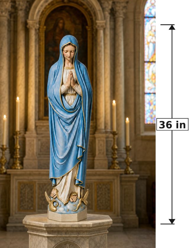 Immaculate Conception 36"H