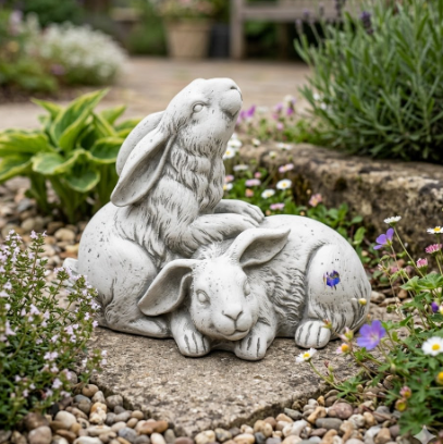 Bunnies At Play