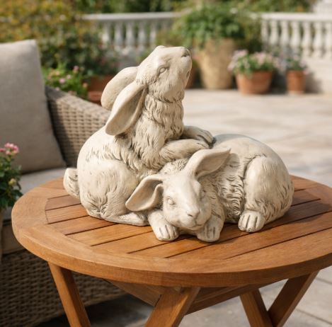 Bunnies At Play
